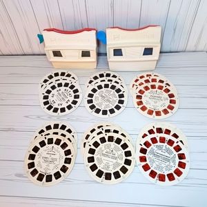 2 Vintage View Masters 18 Reels Spider-man +more